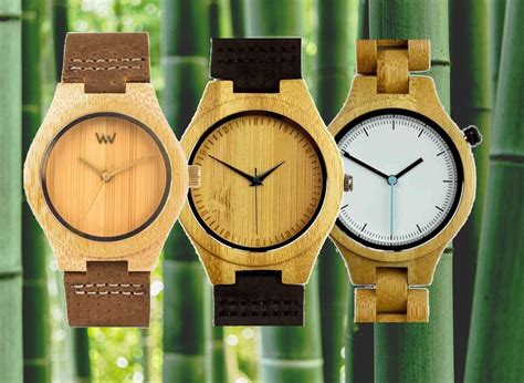 Amazon.nl: Horloge Bamboe.